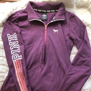 PINK Victoria’s Secret 3/4 zip jacket